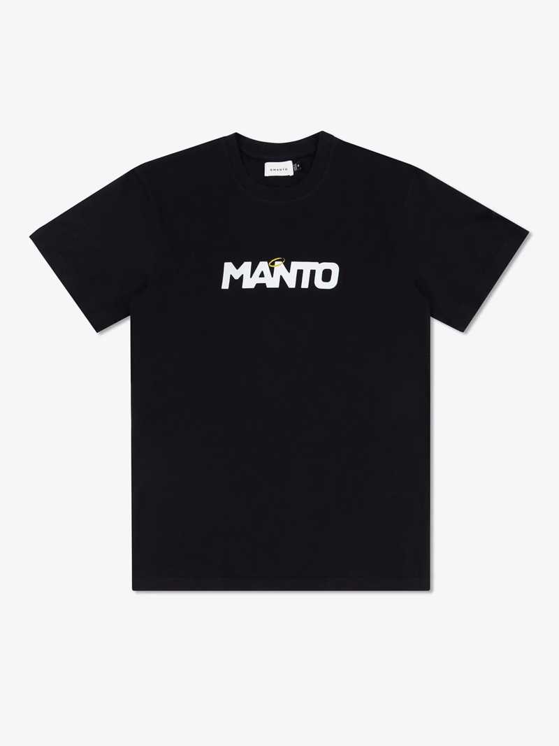 MANTO angels tshirt-black